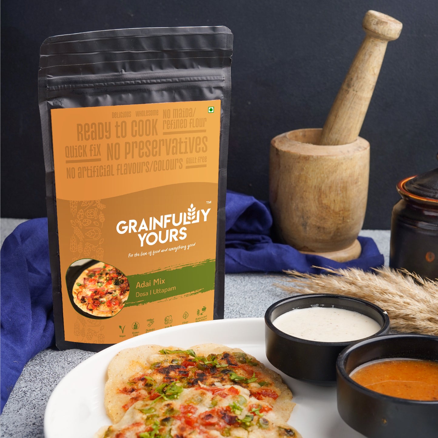 Protein Rich Mix Lentil Adai Dosa Premix