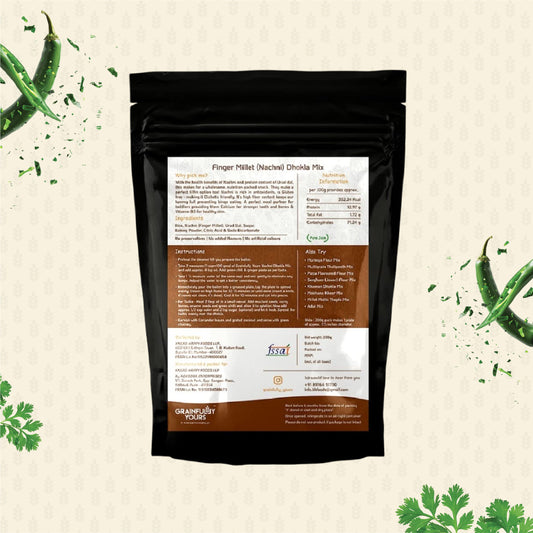 Finger Millet (Nachni/Ragi) Dhokla Mix