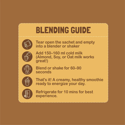 Protein Smoothie | Banana Chocolate Flavour