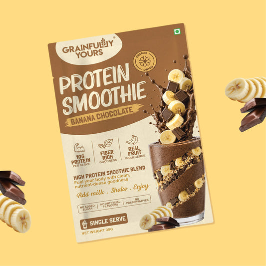 Protein Smoothie | Banana Chocolate Flavour