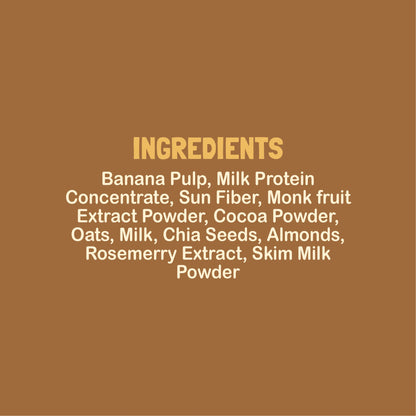 Protein Smoothie | Banana Chocolate Flavour