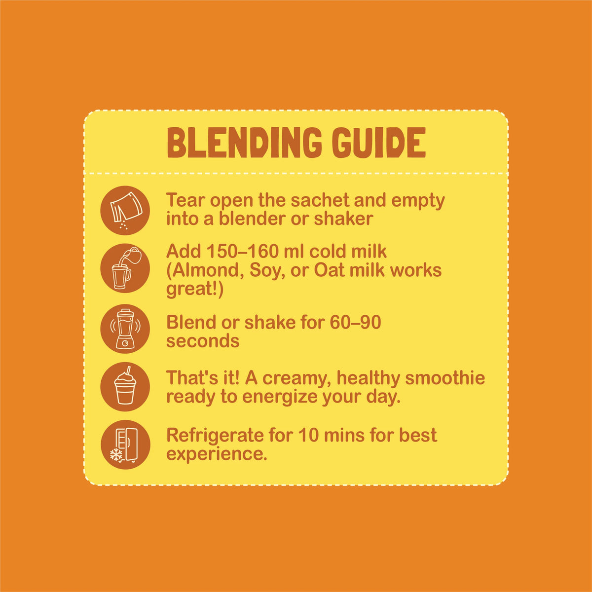 Protein Smoothie | Mango Flavour