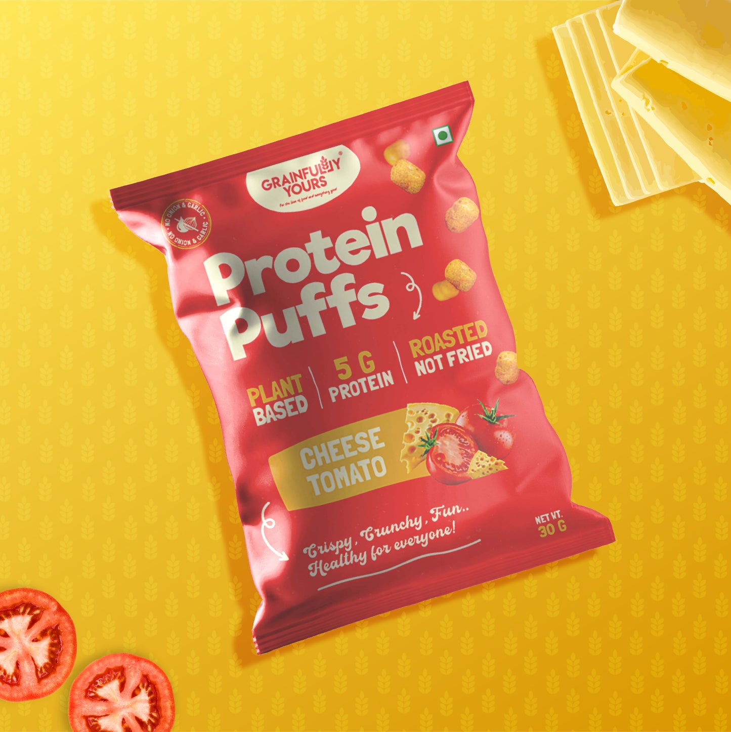 Protein Puffs - Cheese Tomato