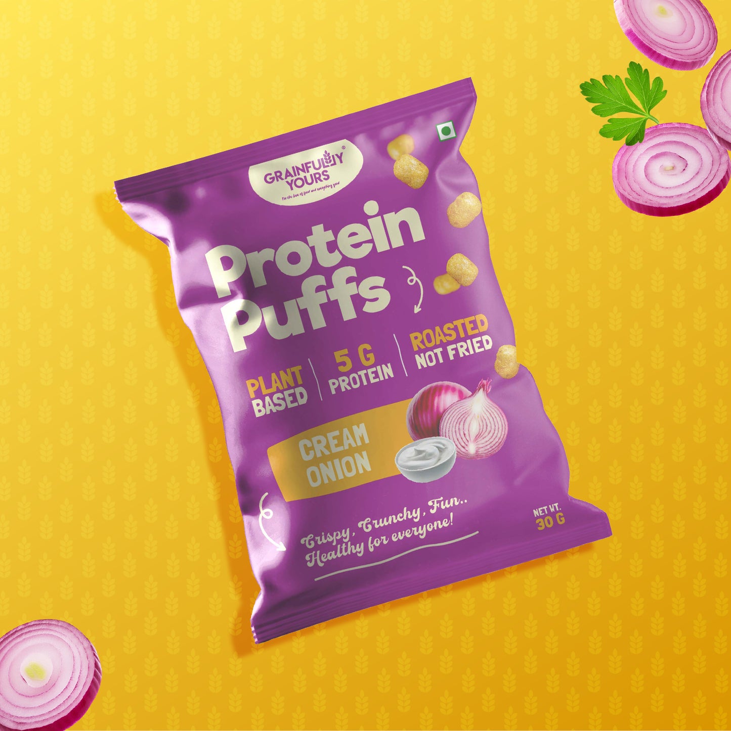 Protein Puffs - Cream Onion