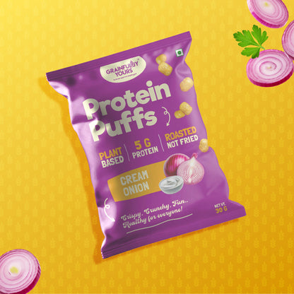 Protein Puffs - Cream Onion