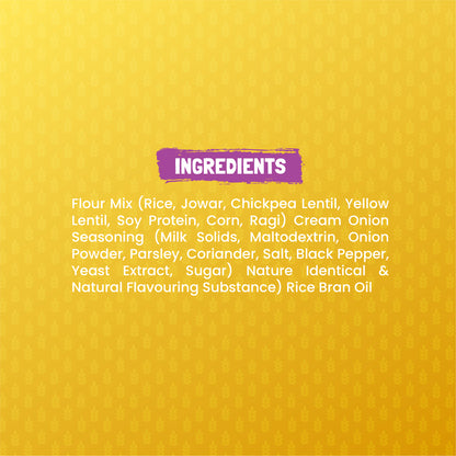 Protein Puffs - Cream Onion