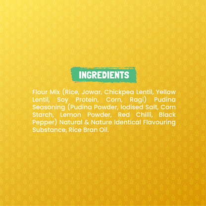 Protein Puffs - Lemon Pudina