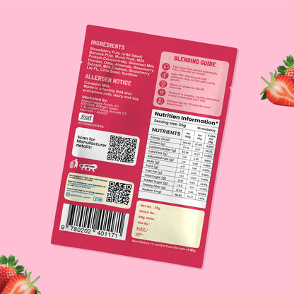 Protein Smoothie | Strawberry Flavour