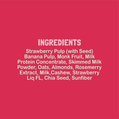 Protein Smoothie | Strawberry Flavour
