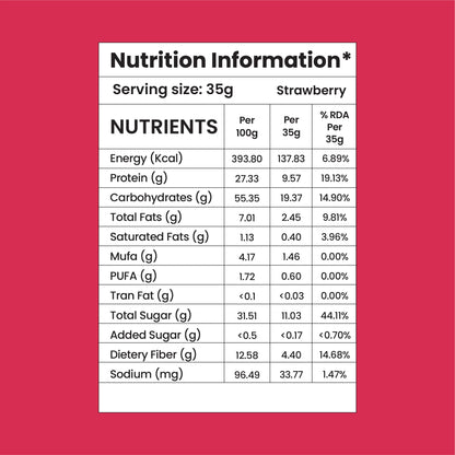 Protein Smoothie | Strawberry Flavour