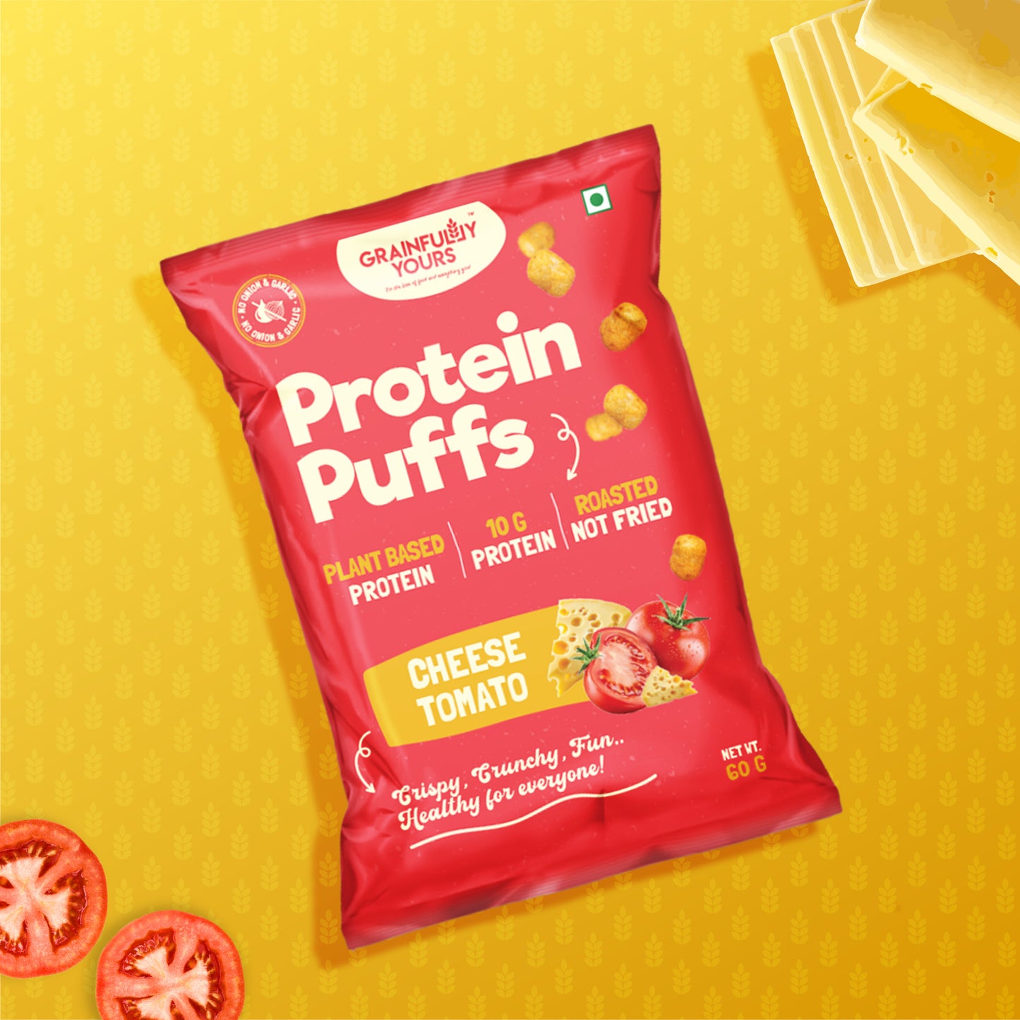Protein Puffs - Cheese Tomato