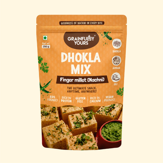Finger Millet (Nachni/Ragi) Dhokla Mix (250gm)