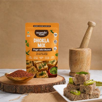 Finger Millet (Nachni/Ragi) Dhokla Mix (250gm)