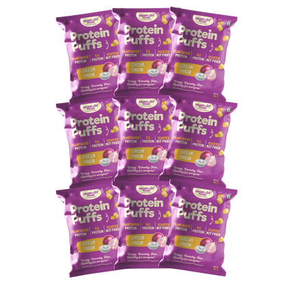 Grainfully Yours - Protein Puffs (30 gms, Pack of 3, Variety Pack)