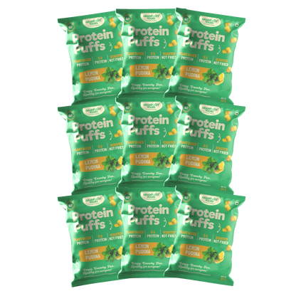 Grainfully Yours - Protein Puffs (30 gms, Pack of 3, Variety Pack)