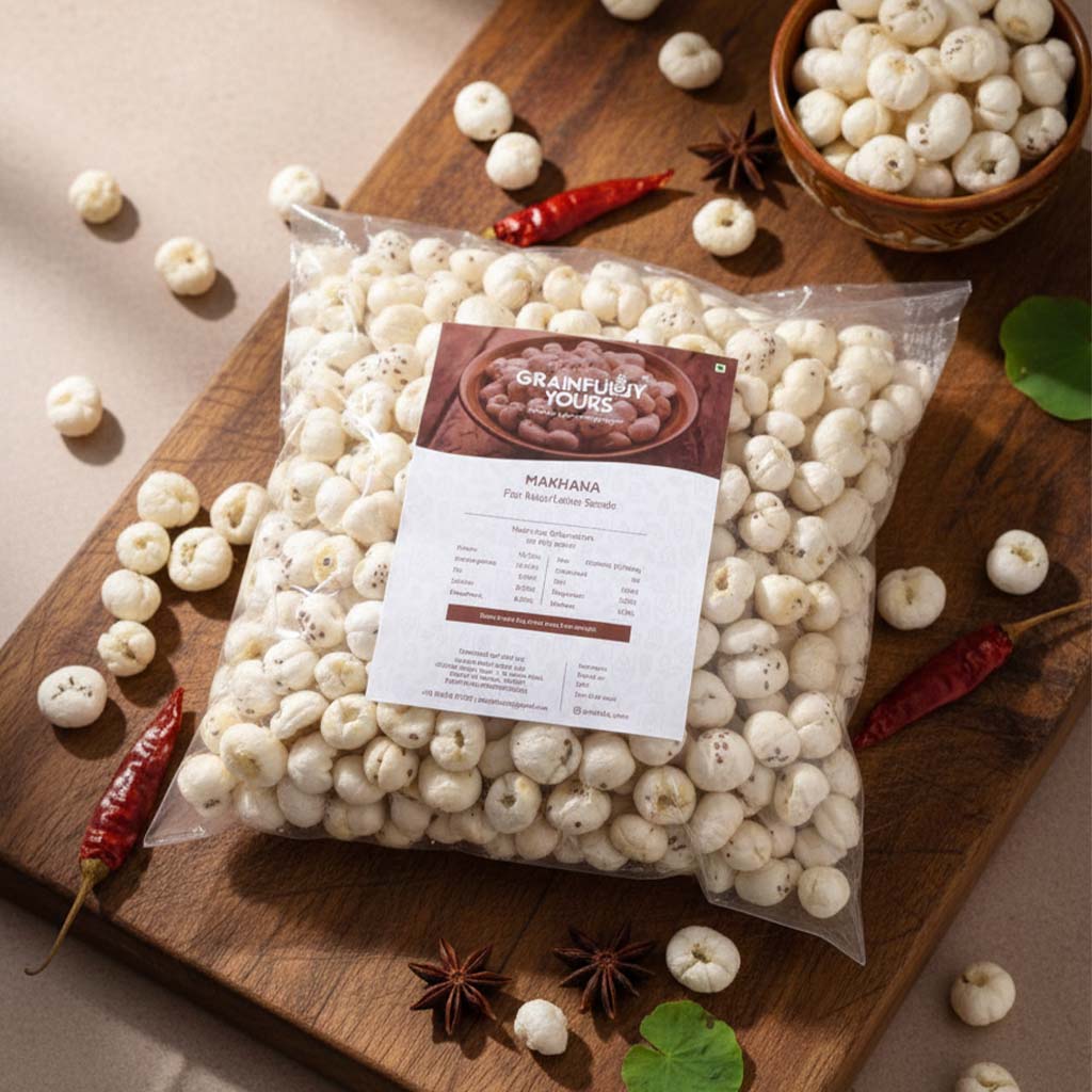 Raw Makhana
