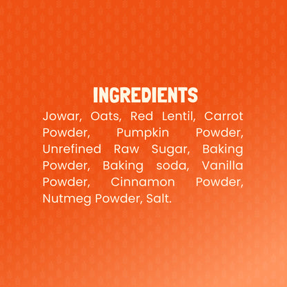 Classic Carrot Pumpkin - Millet Pancakes & Waffle Mix