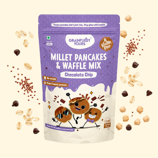 Millet Pancakes & Waffle Mix - Chocolate