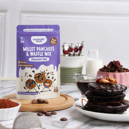 Millet Pancakes & Waffle Mix - Chocolate