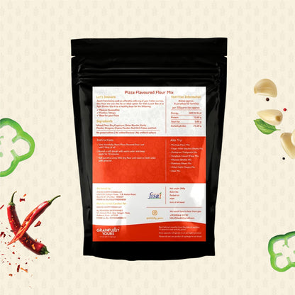 Pizza Flavoured Flour Mix: Whole Wheat Based Multipurpose Flour