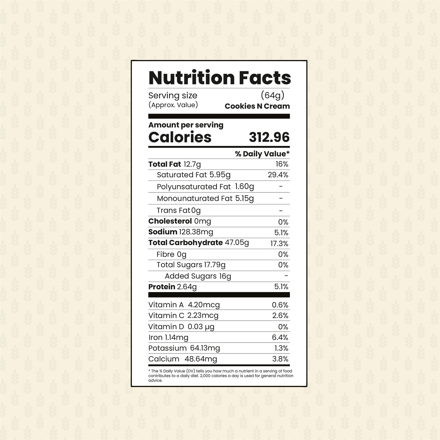 Millet Munch - Wafer Biscuits | Cookies and Cream flavor