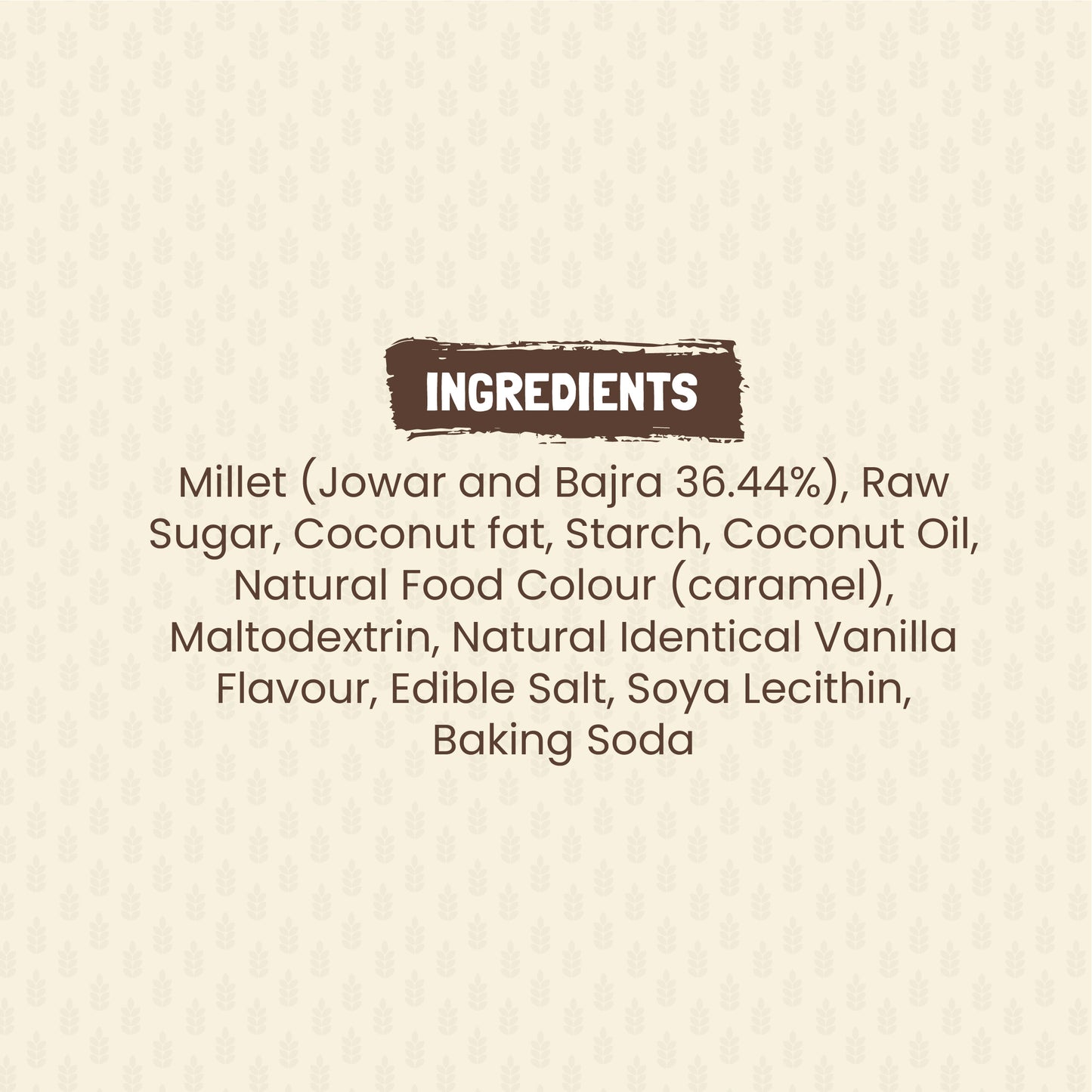 Millet Munch - Wafer Biscuits | Cookies and Cream flavor